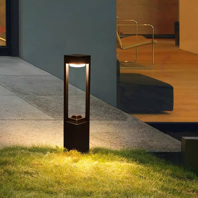 Outdoor Lighting Garden - โคมไฟตั้งพื้นเรืองแสง ไฟ LED พลังงานแสงอาทิตย์สำหรับสนามหญ้า ไฟกลางแจ้งแบบไม่ใช้พลังงานแสงอาทิตย์ โคมไฟสวนกลางแจ้ง