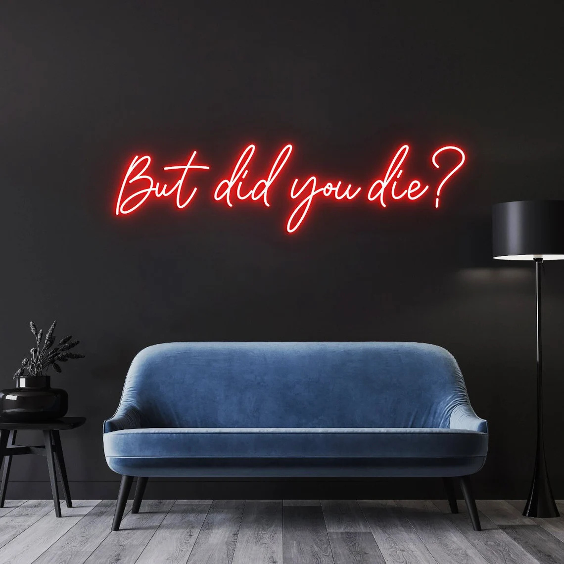 Outdoor Lighting Quotes - แต่คุณตายป้ายนีออน,CUSTOM Neon Sign GYM Decor,อ้าง LED