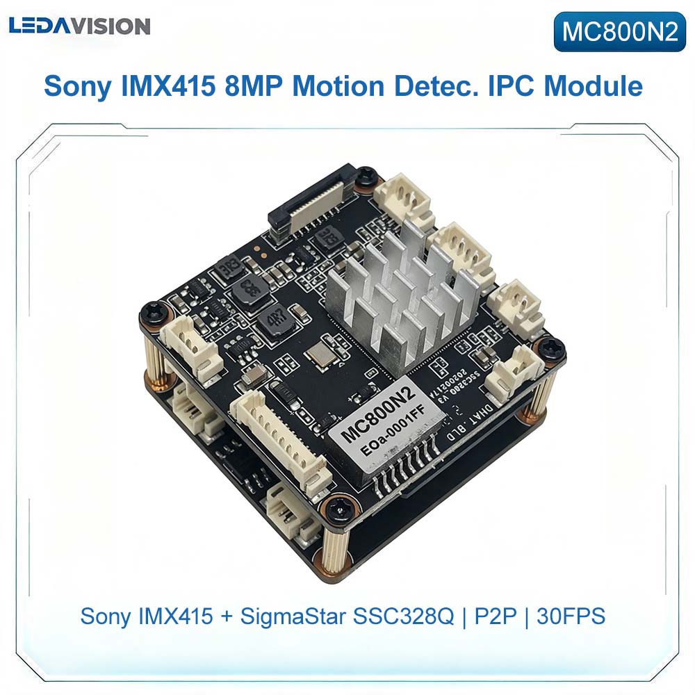 Outdoor Lighting No Electricity - MC800N2 Sony IMX415 โมดูล IPC ตรวจจับการเคลื่อนไหว