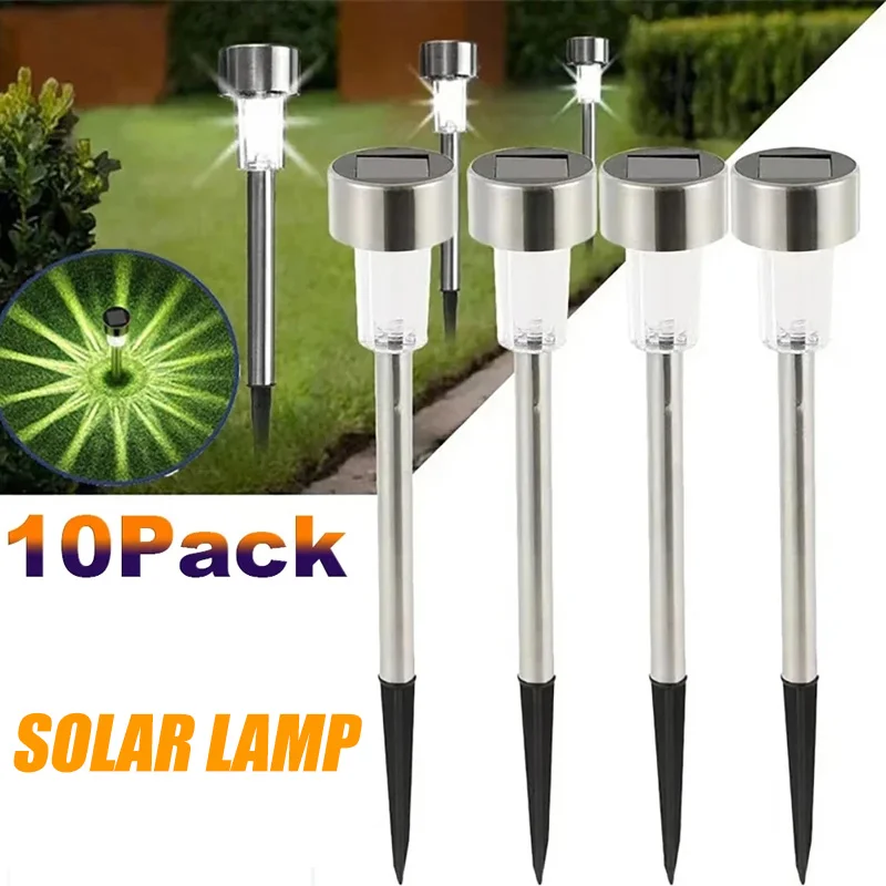 Outdoor Lighting Brands - ไฟกลางแจ้งพลังงานแสงอาทิตย์โคมไฟสวนพลังงานแสงอาทิตย์กันน้ําภูมิทัศน์เส้นทางกลางแจ้งสําหรับลานสนามหลังบ้านสนามหญ้าลานตกแต่ง