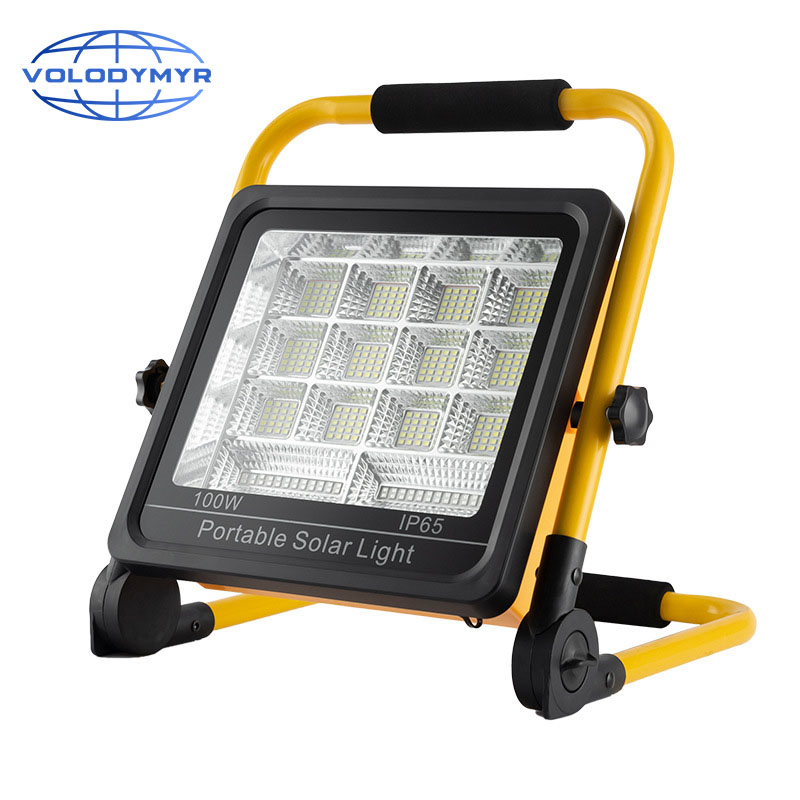 Outdoor Lighting Repair - VOLODYMYR USB ชาร์จฟลัดไลท์กลางแจ้งพลังงานแสงอาทิตย์แบบพกพาความสว่างสูงสปอตไลท์กันน้ำสำหรับซ่อมรถยนต์ตรวจสอบ