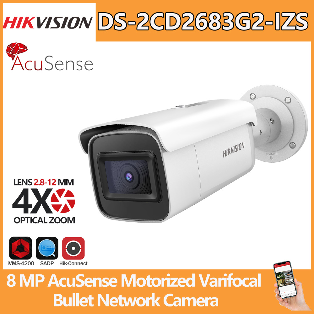 Outdoor Lighting No Electricity - HIkvision DS-2CD2683G2-IZS 8MP กล้อง IP 4K