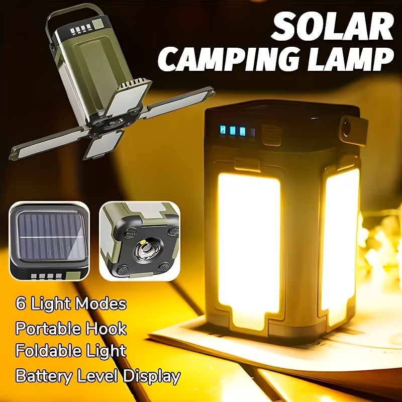 ไฟแคมป์ปิ้งพกพาพลังงานแสงอาทิต - Outdoor Lighting Portable บทวิจารณ์และราคา