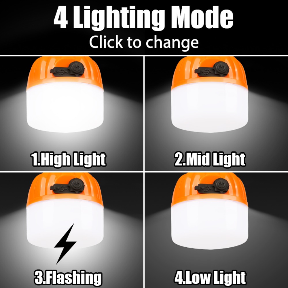โคมไฟตั้งแคมป์ขนาดเล็กแบบพกพา  - Outdoor Lighting Portable บทวิจารณ์และราคา