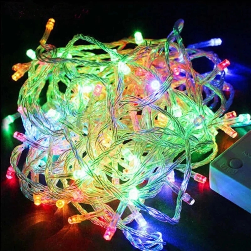 ไฟประดับ LED 10 เมตร 100 ดวง 1 - Outdoor Lighting Ideas For Party บทวิจารณ์และราคา