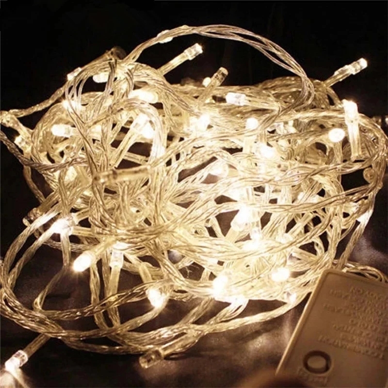 ไฟประดับ LED 10 เมตร 100 ดวง 1 - Outdoor Lighting Ideas For Party บทวิจารณ์และราคา