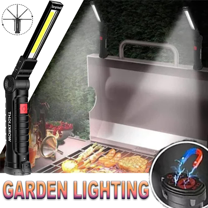ไฟฉาย LED แบบพกพาพร้อมตะขอแม่เ - Outdoor Lighting Repair บทวิจารณ์และราคา