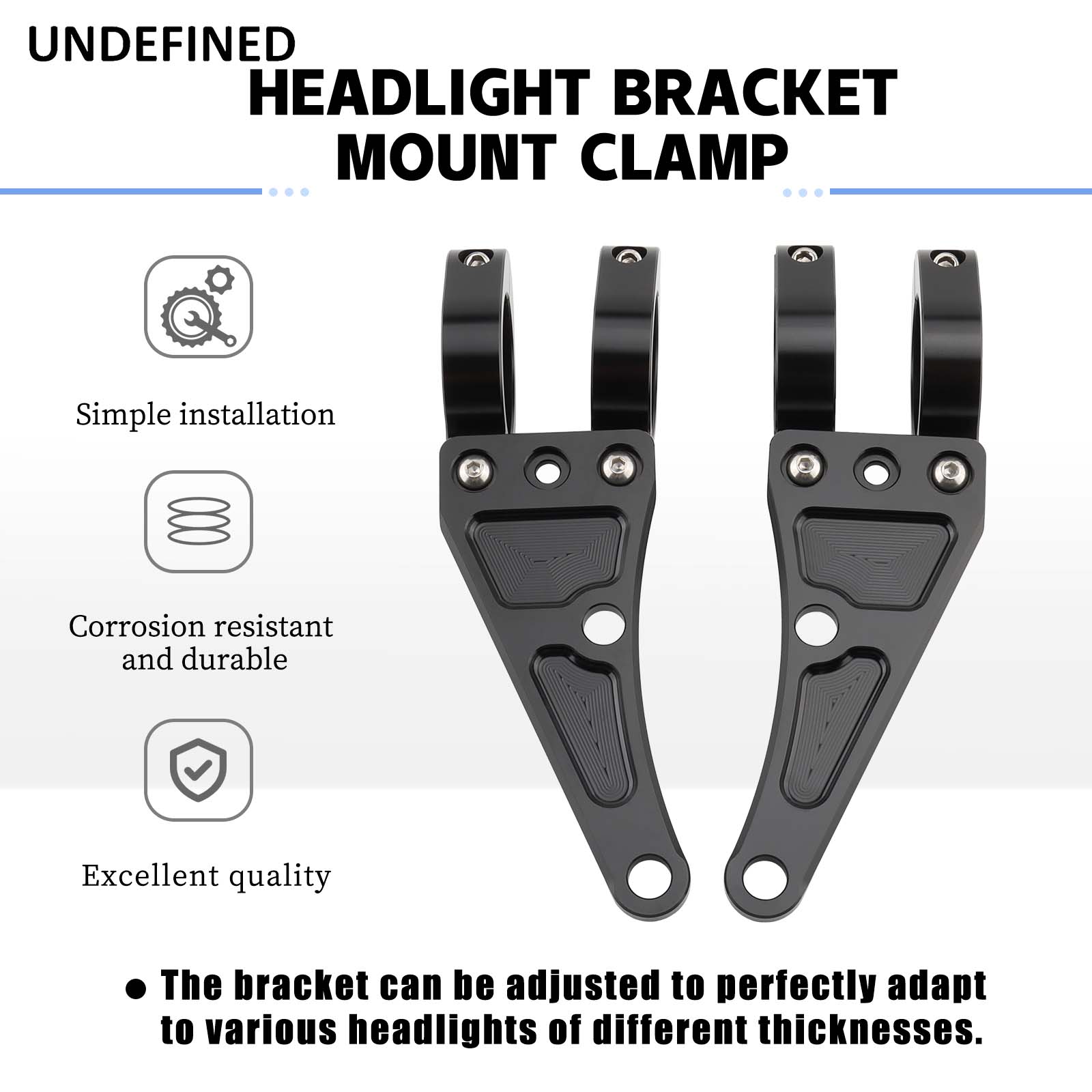 ตัวยึดไฟหน้า33มม.-58มม. ท่อส้อ - Outdoor Lighting Company บทวิจารณ์และราคา