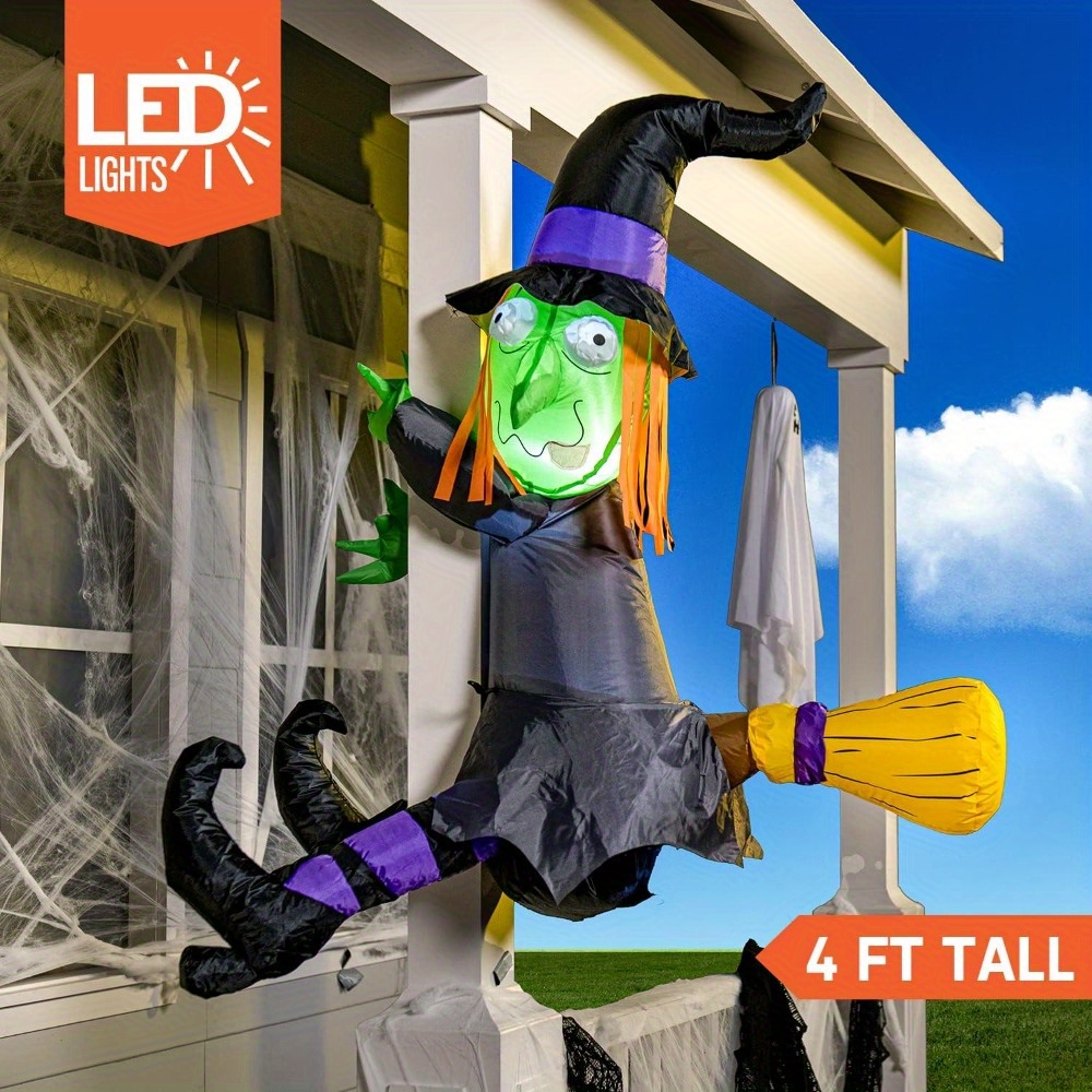 แม่มดเป่าลมขนาด 4 ฟุต สำหรับฮา - Outdoor Lighting Ideas For Party บทวิจารณ์และราคา