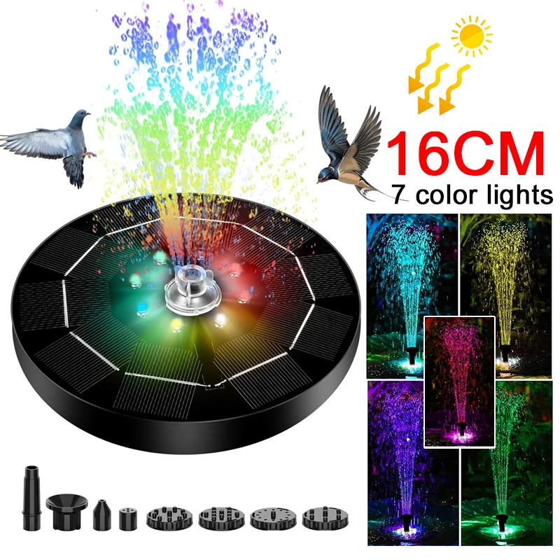 ไฟน้ำพุไฟ LED 7สีไฟน้ำพุพลังงา - Outdoor Lighting Company บทวิจารณ์และราคา