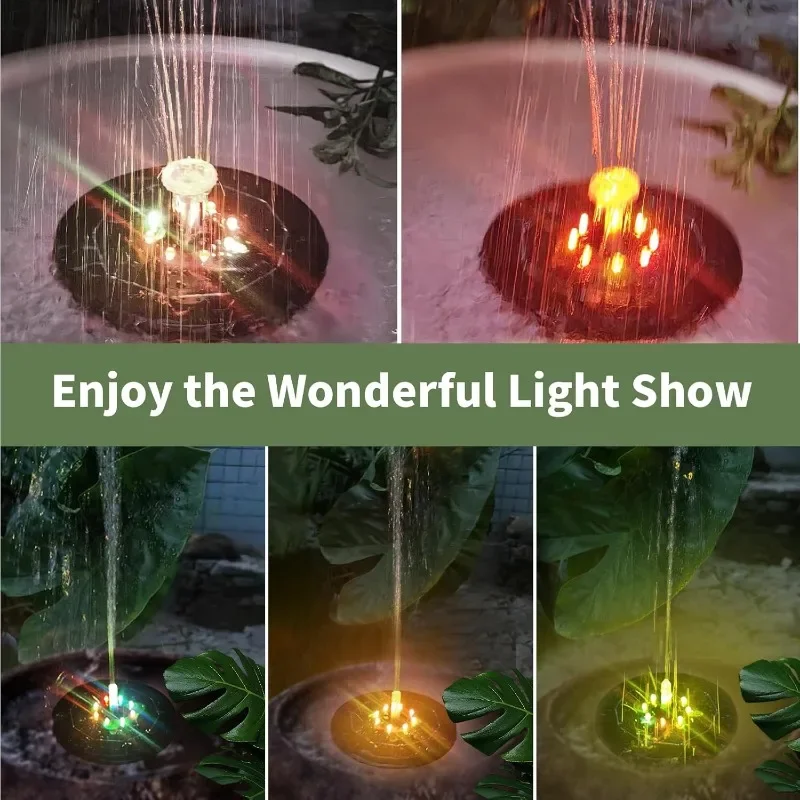 ไฟน้ำพุไฟ LED 7สีไฟน้ำพุพลังงา - Outdoor Lighting Company บทวิจารณ์และราคา