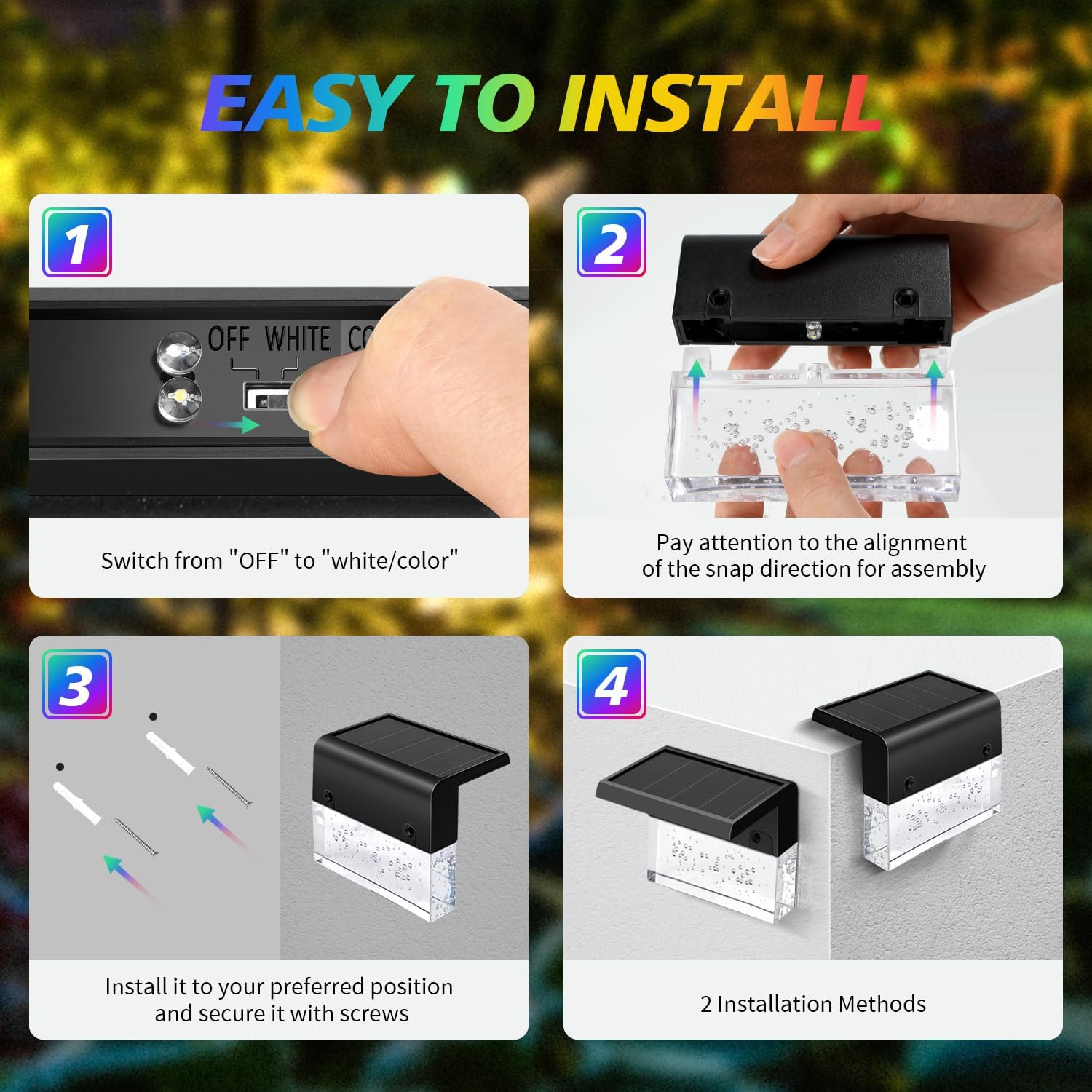 รั้วไฟฟ้าไฟ LED อะคริลิคสำหรับ - Post Cap Light บทวิจารณ์และราคา