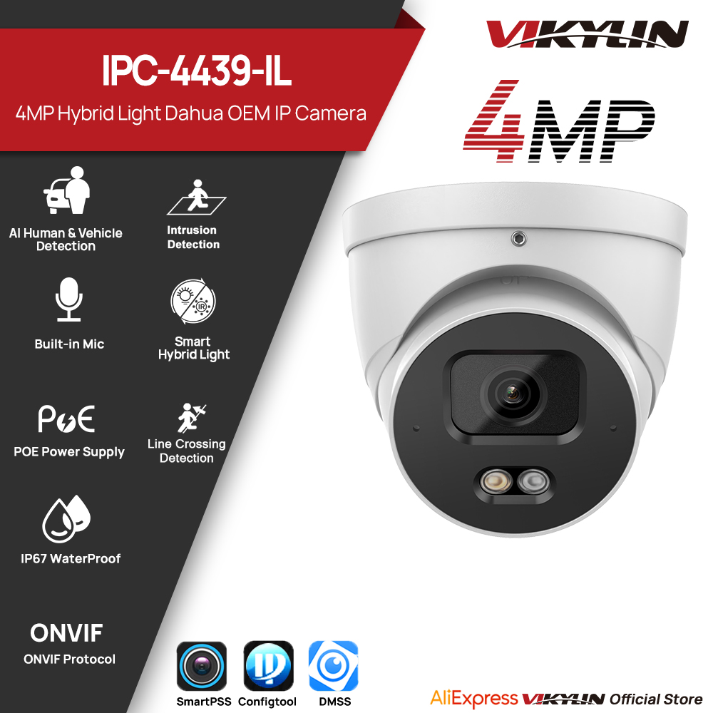 VIKYLIN 4MP กล้องรักษาความปลอด - Outdoor Lighting No Electricity บทวิจารณ์และราคา