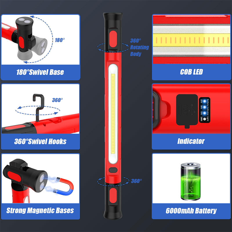 VOLODYMYR ไฟทำงานแม่เหล็กสว่าง - Outdoor Lighting Repair บทวิจารณ์และราคา