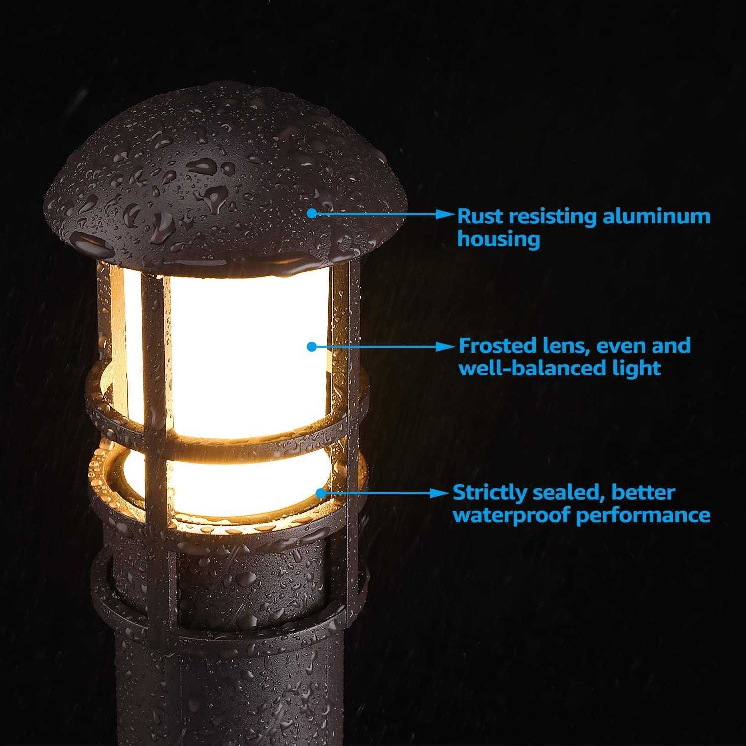 8Pcs LED กลางแจ้งสวนไฟสนามหญ้า - Landscape Spike Light บทวิจารณ์และราคา