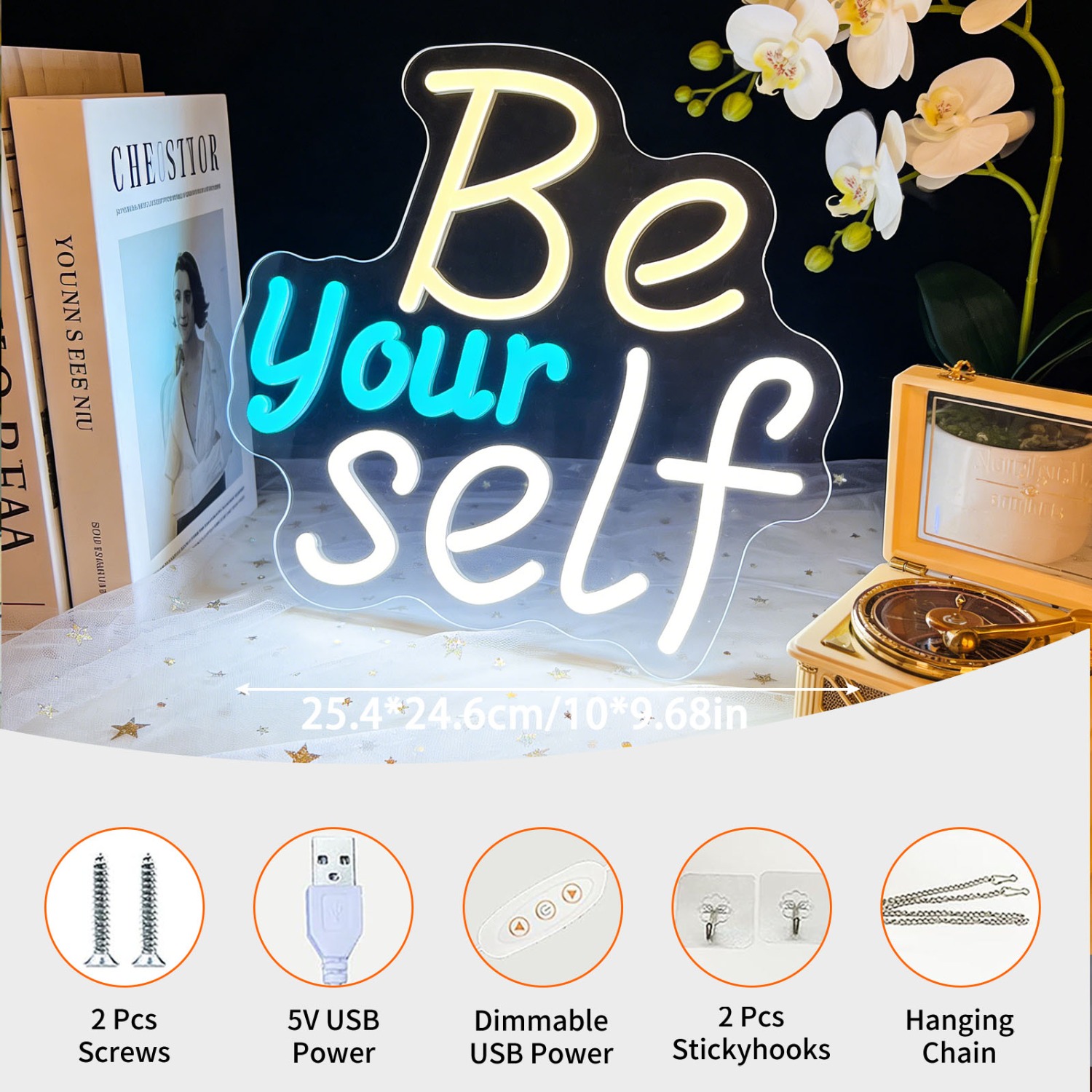 ป้ายไฟนีออน LED สร้างแรงบันดาล - Outdoor Lighting Quotes บทวิจารณ์และราคา