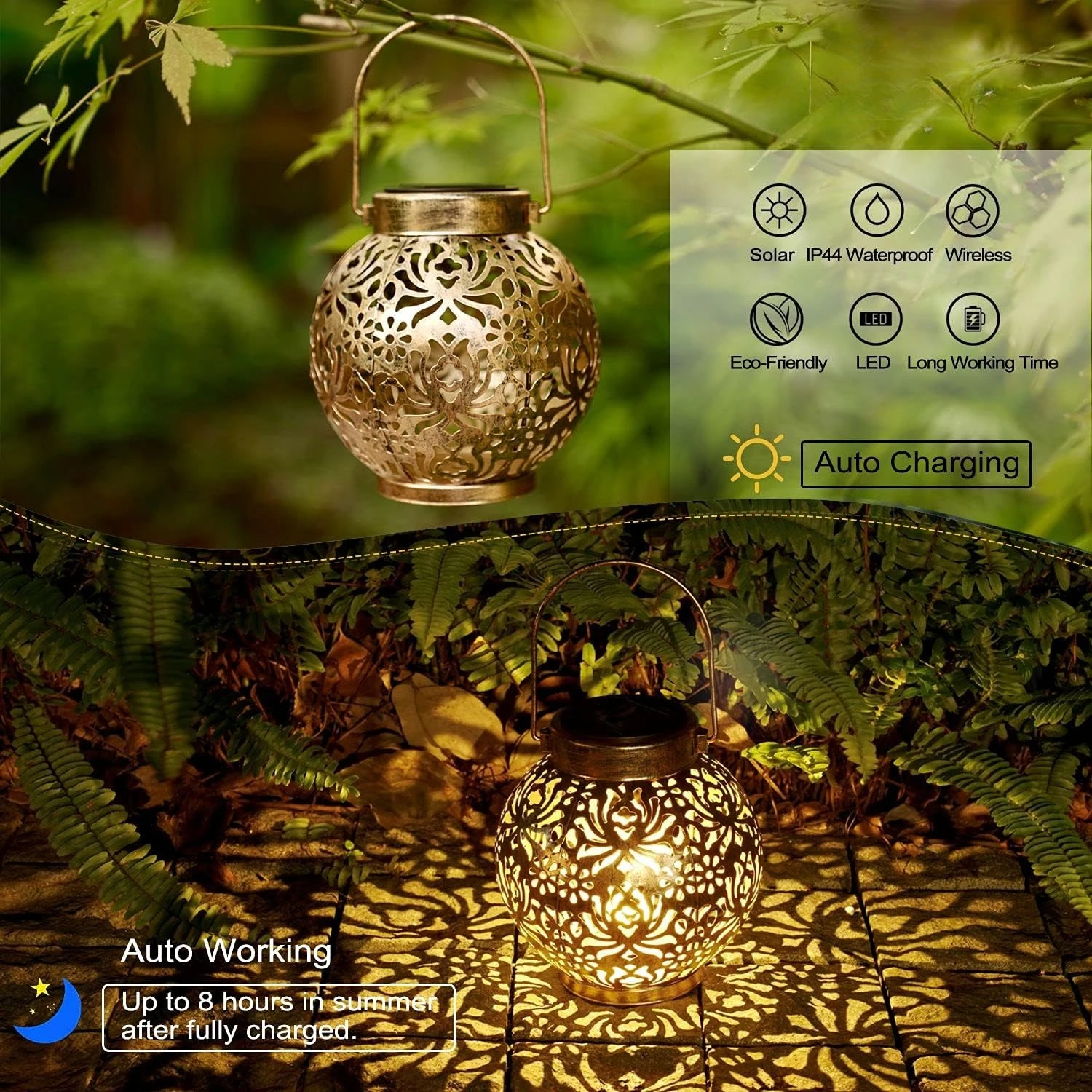 1-6 ชิ้นโคมไฟพลังงานแสงอาทิตย์ - Outdoor Lighting Company บทวิจารณ์และราคา