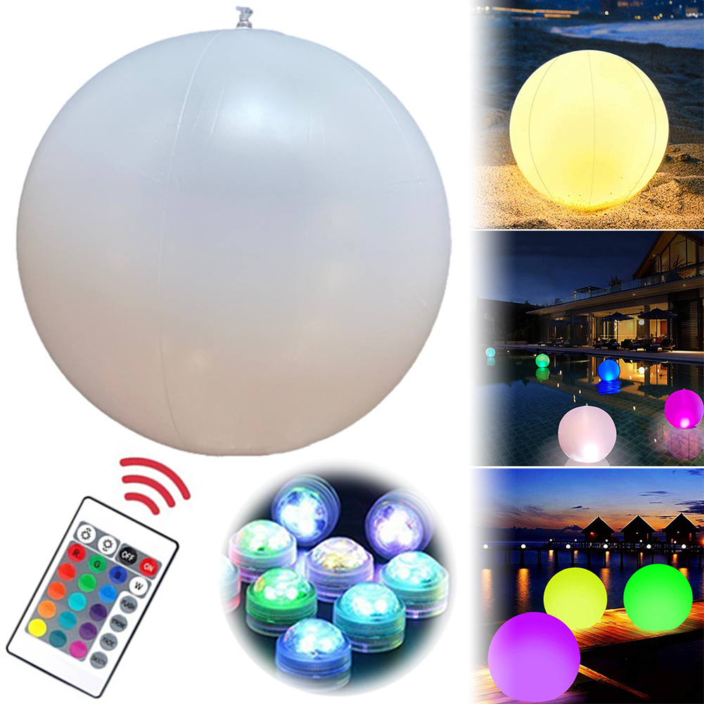 1-4 ชิ้นไฟสระว่ายน้ำลอยน้ำพร้อ - Outdoor Lighting Ideas For Party บทวิจารณ์และราคา