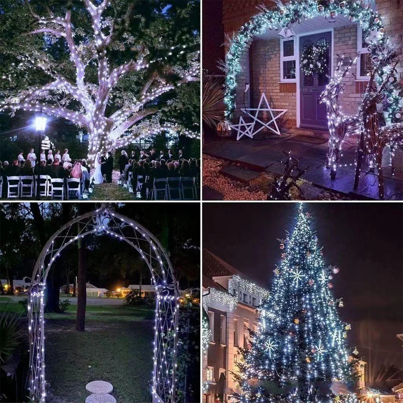 5 M/10 M/20 M LED ทองแดงสายไฟ  - Outdoor Lighting Ideas For Party บทวิจารณ์และราคา