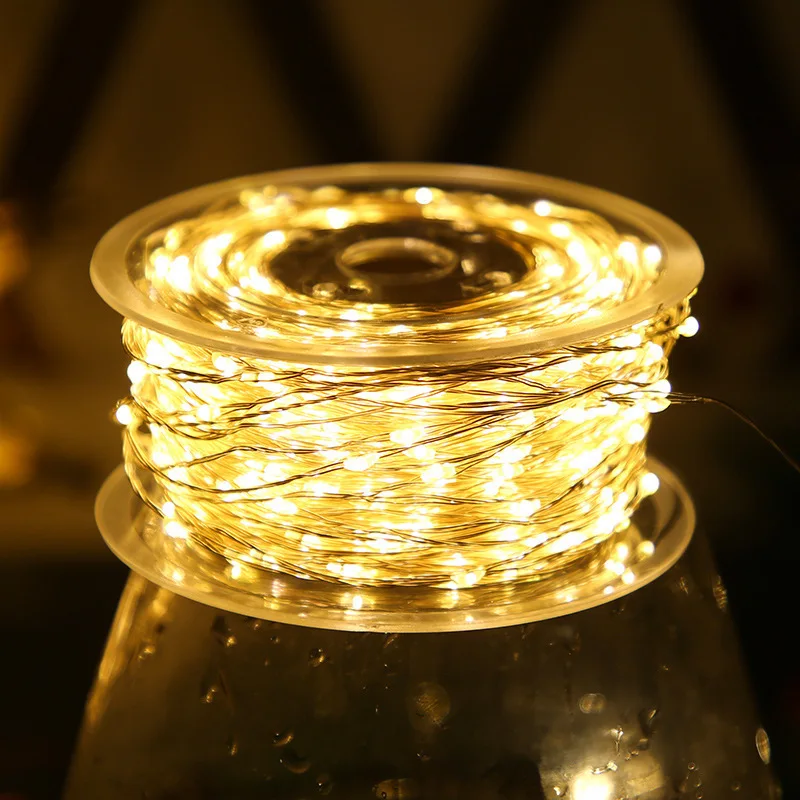 5 M/10 M/20 M LED ทองแดงสายไฟ  - Outdoor Lighting Ideas For Party บทวิจารณ์และราคา