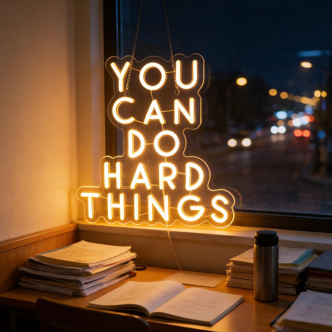 คำคมเชิงบวก ป้ายไฟนีออนตกแต่ง  - Outdoor Lighting Quotes บทวิจารณ์และราคา