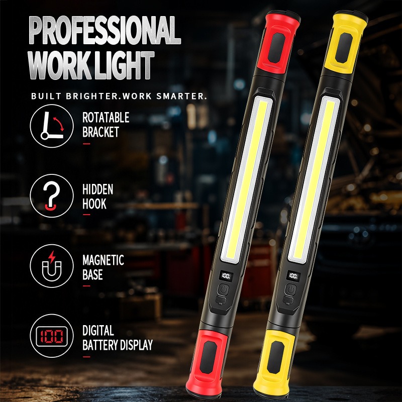ไฟทำงานแม่เหล็กแบบ COB แบบชาร์ - Outdoor Lighting Repair บทวิจารณ์และราคา