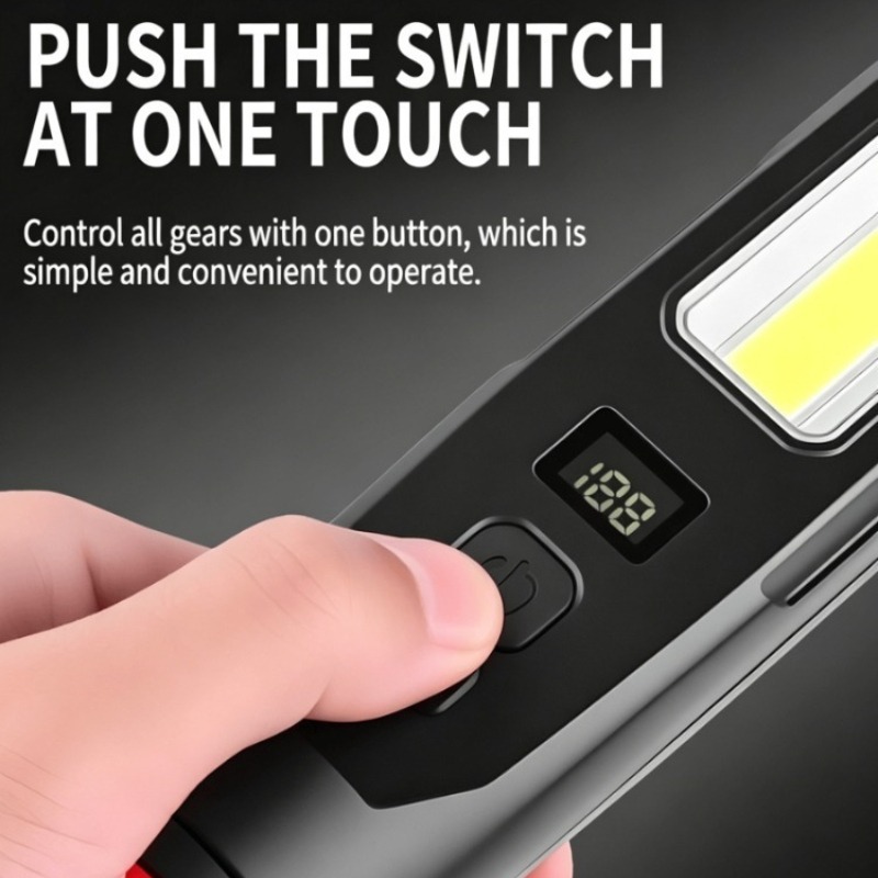 ไฟทำงานแม่เหล็กแบบ COB แบบชาร์ - Outdoor Lighting Repair บทวิจารณ์และราคา