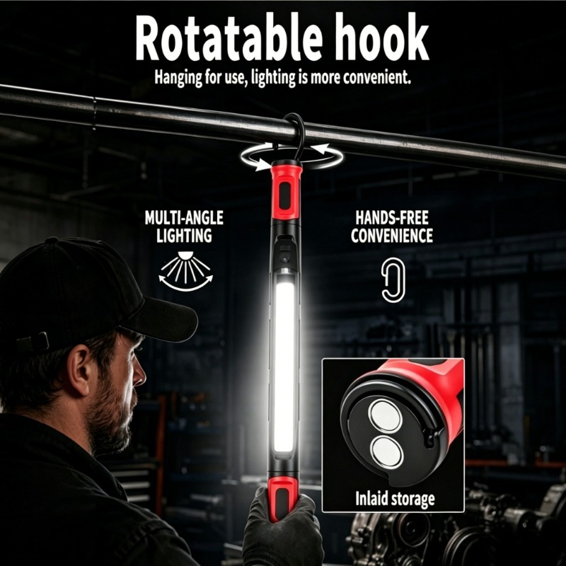ไฟทำงานแม่เหล็กแบบ COB แบบชาร์ - Outdoor Lighting Repair บทวิจารณ์และราคา