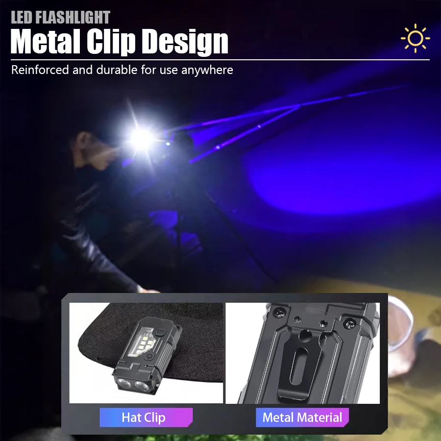 ไฟฉายพวงกุญแจขนาดเล็ก EDC - ไฟ - Outdoor Lighting Black บทวิจารณ์และราคา