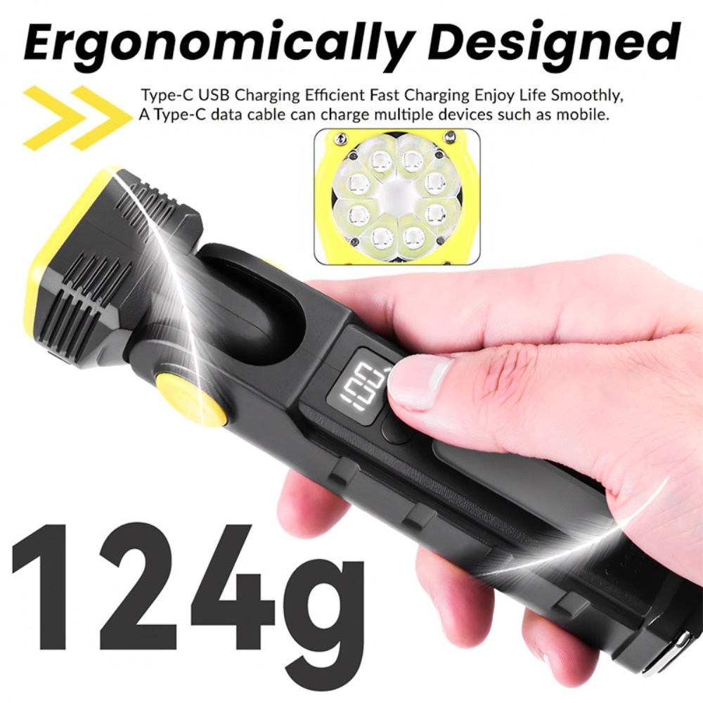 ไฟฉายพกพาอเนกประสงค์แบบใหม่ LE - Outdoor Lighting Repair บทวิจารณ์และราคา