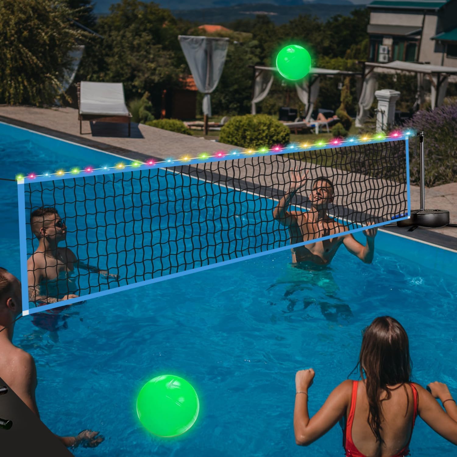 ตาข่ายวอลเลย์บอล LED แบบพกพาสำ - Outdoor Lighting Portable บทวิจารณ์และราคา