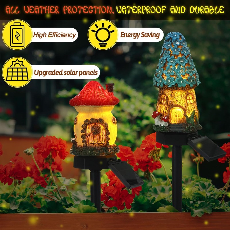 ไฟบ้านเรซิ่นรูปดอกไม้พลังงานแส - Landscape Spike Light บทวิจารณ์และราคา