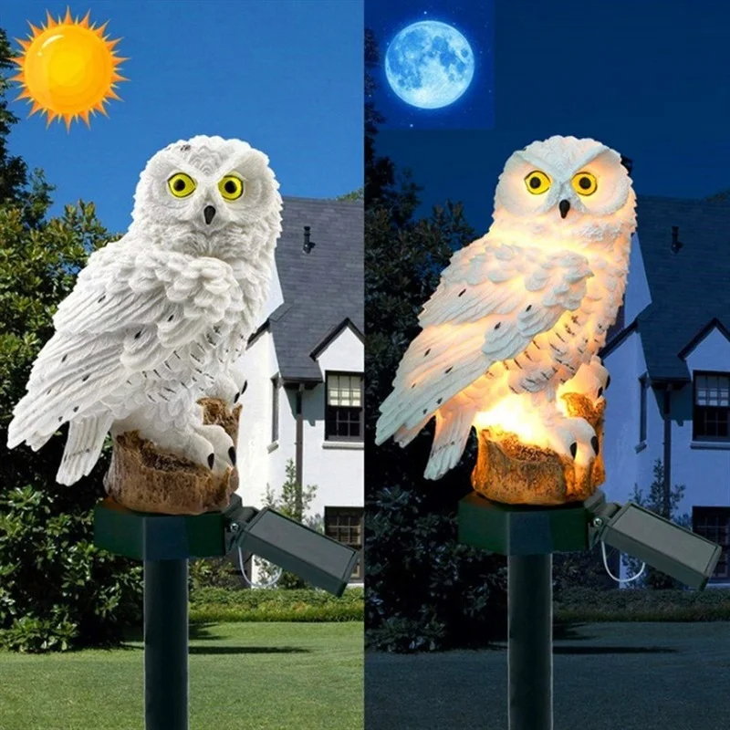 ไฟสวนรูปนกฮูกพลังงานแสงอาทิตย์ - Outdoor Lighting Brands บทวิจารณ์และราคา