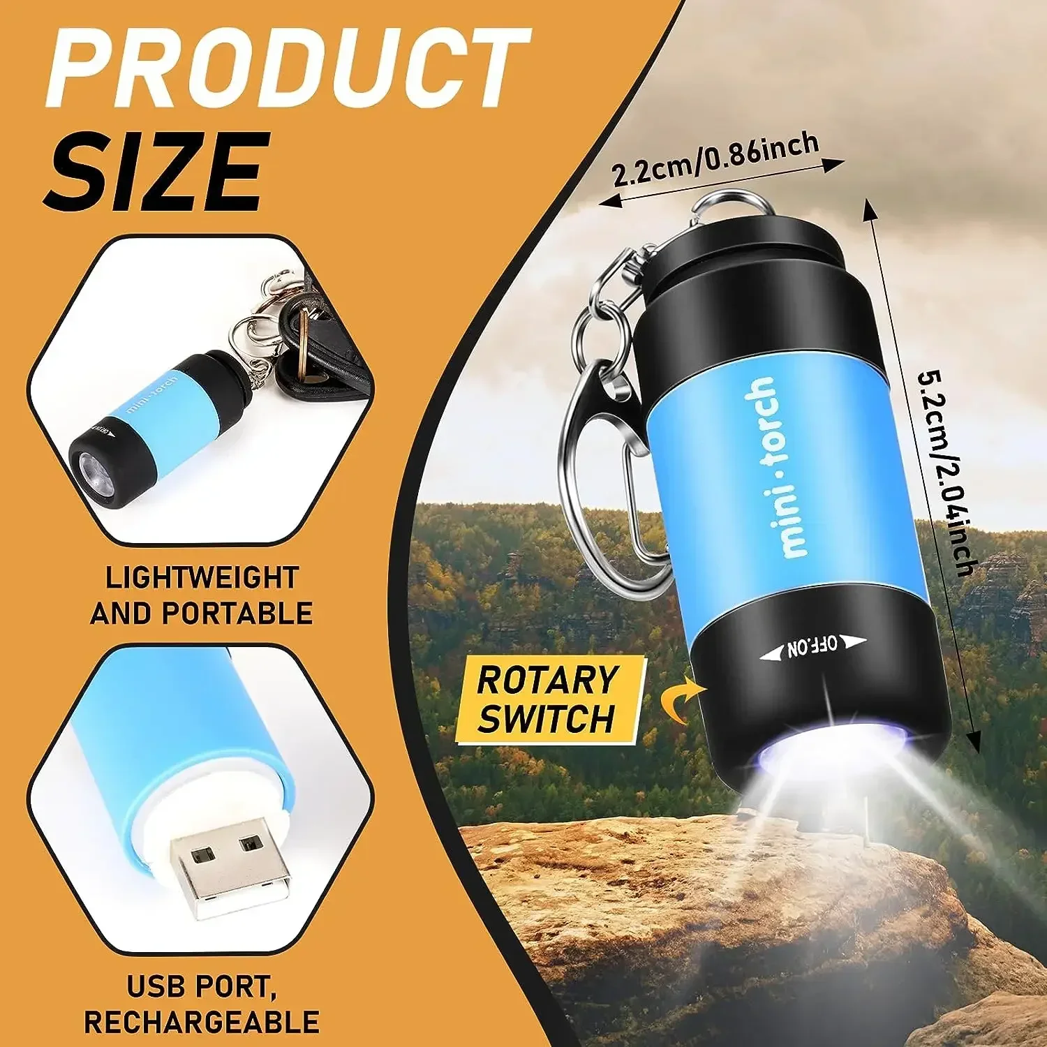 ชาร์จ USB ไฟฉาย LED มัลติฟังก์ - Outdoor Lighting Ideas For Party บทวิจารณ์และราคา