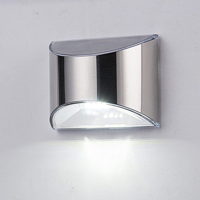ไฟสวนพลังงานแสงอาทิตย์ 2 ชิ้น  - Outdoor Lighting On Fence บทวิจารณ์และราคา