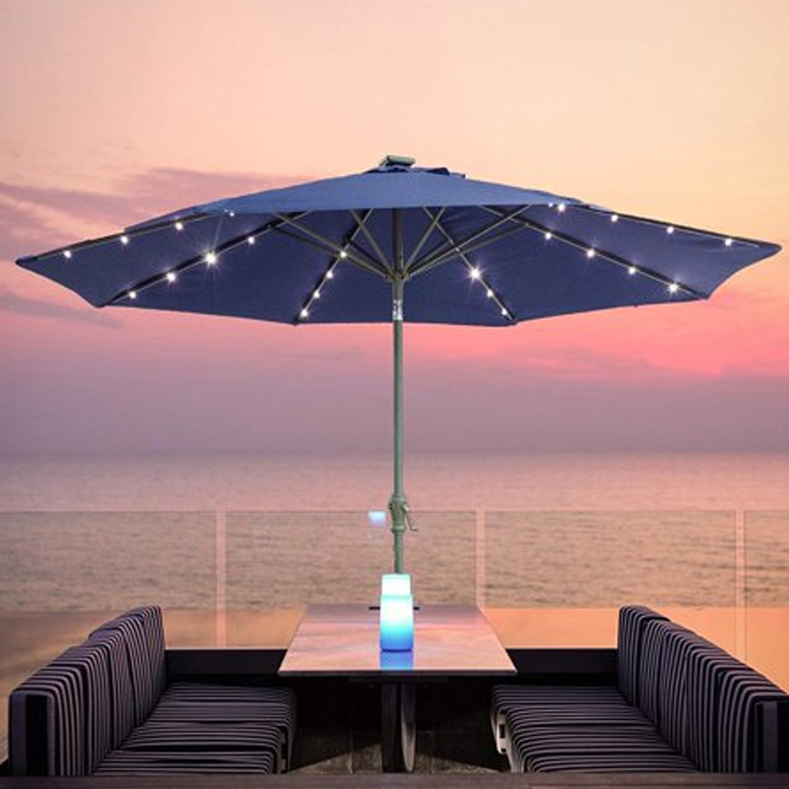 ไฟประดับร่มโซลาร์เซลล์ 104 LED - Outdoor Lighting Company บทวิจารณ์และราคา
