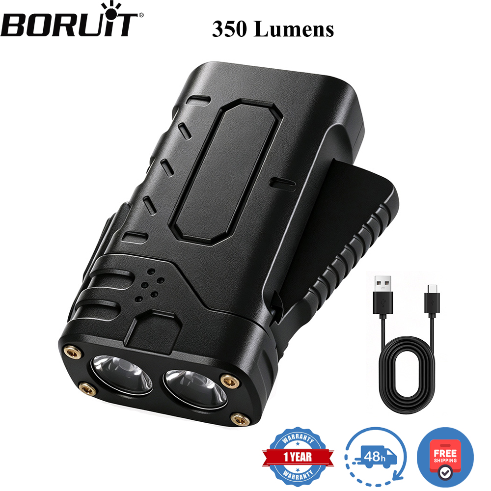 BORUIiT ไฟฉาย LED แบบหมุนมือ E - Outdoor Lighting Brands บทวิจารณ์และราคา
