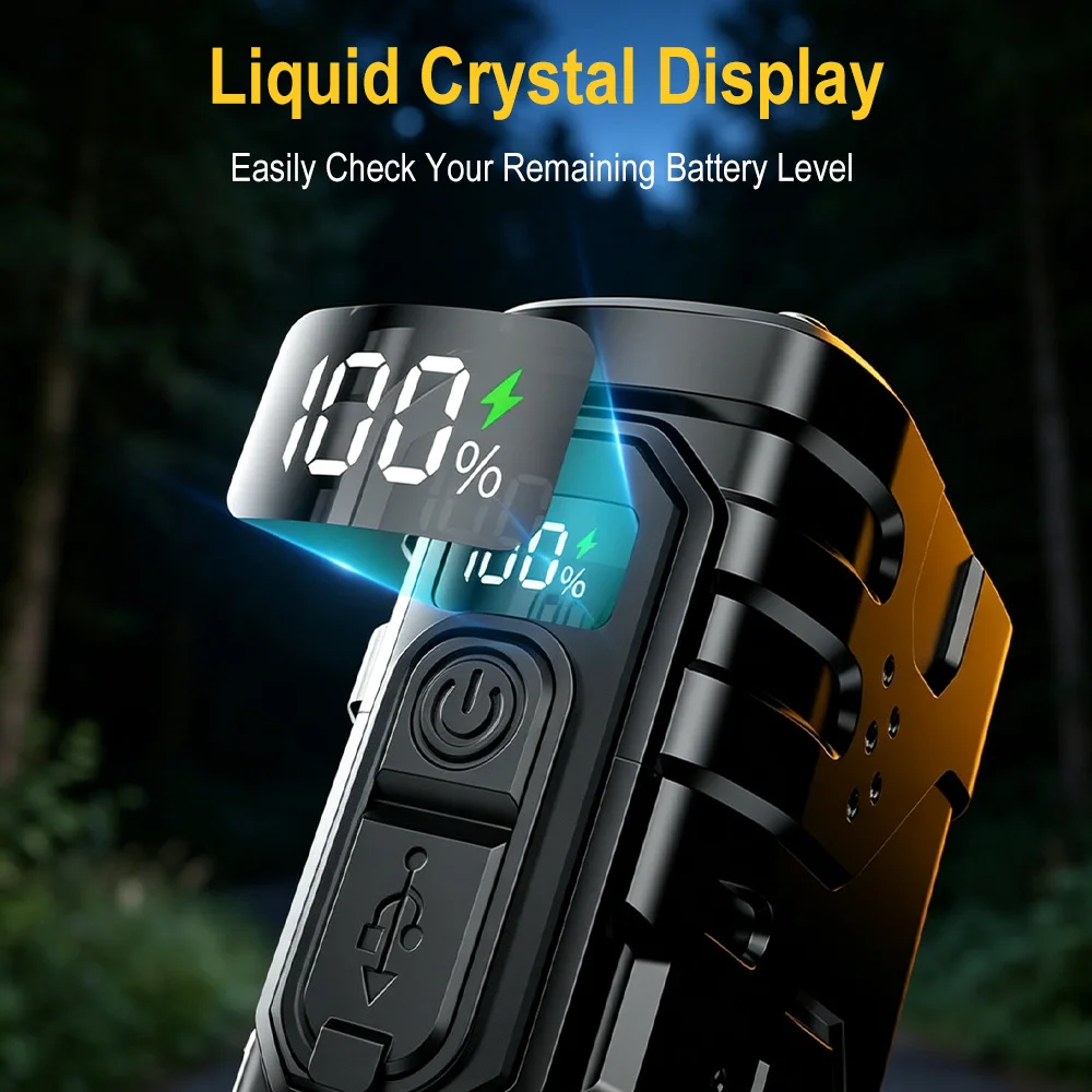 BORUIiT ไฟฉาย LED แบบหมุนมือ E - Outdoor Lighting Brands บทวิจารณ์และราคา