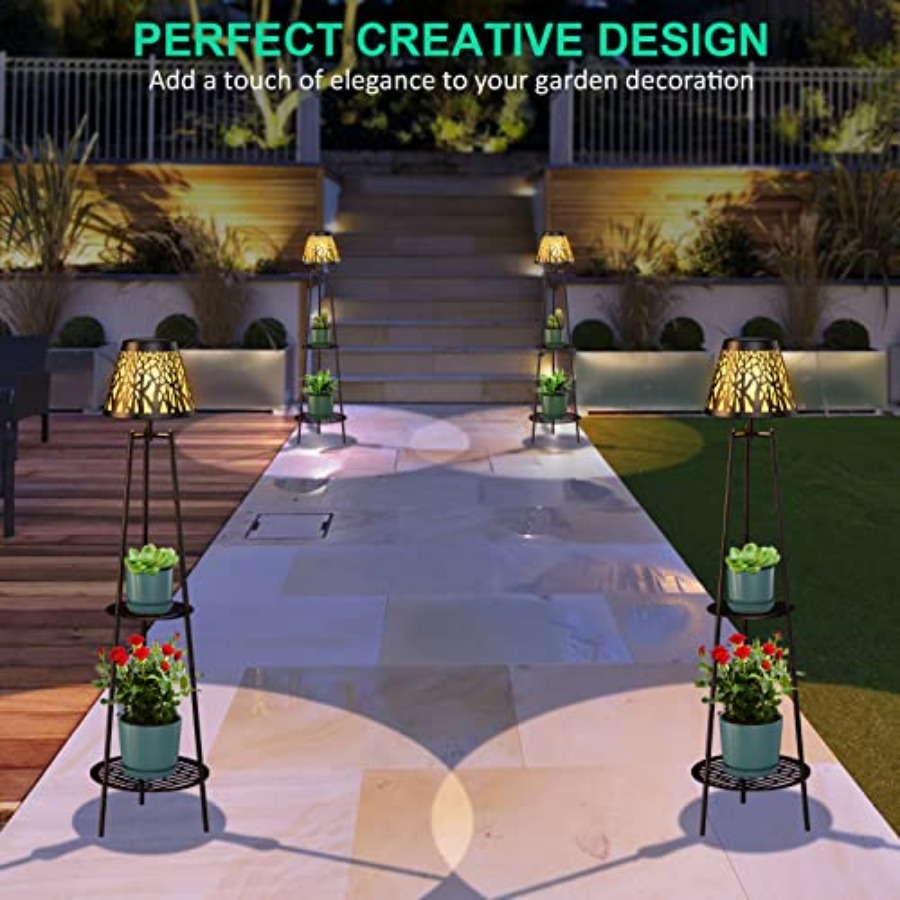 โคมไฟตั้งพื้นพลังงานแสงอาทิตย์ - Outdoor Lighting Garden บทวิจารณ์และราคา
