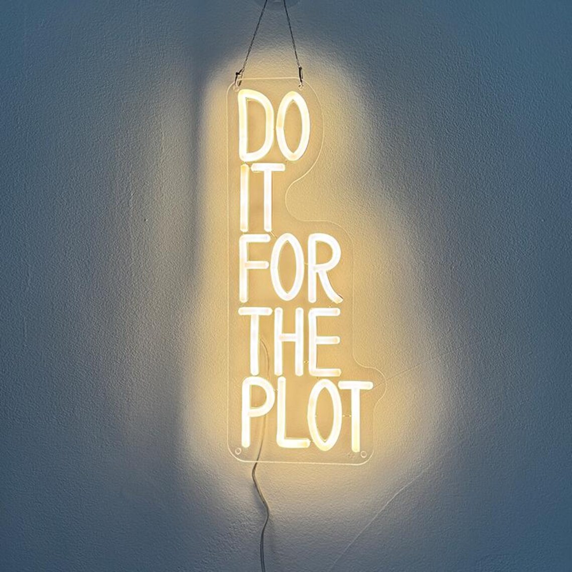 ป้ายไฟนีออน Do It For The Plot - Outdoor Lighting Quotes บทวิจารณ์และราคา