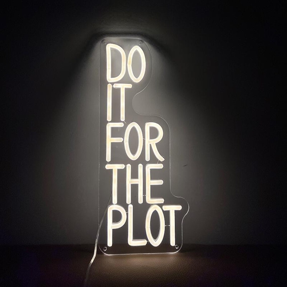 ป้ายไฟนีออน Do It For The Plot - Outdoor Lighting Quotes บทวิจารณ์และราคา