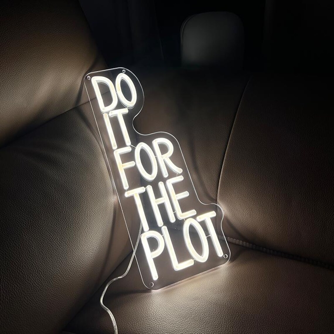 ป้ายไฟนีออน Do It For The Plot - Outdoor Lighting Quotes บทวิจารณ์และราคา