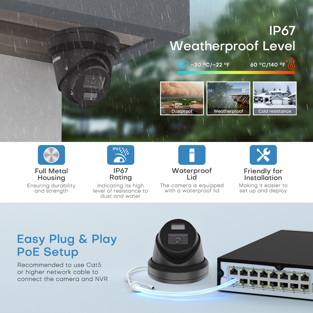 ฮิควิชั่น DS-2CD2383G2-LI2U สี - Outdoor Lighting No Electricity บทวิจารณ์และราคา