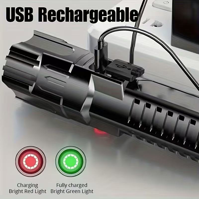 ไฟฉาย LED กำลังสูงรุ่นใหม่ ชาร - Outdoor Lighting Black บทวิจารณ์และราคา