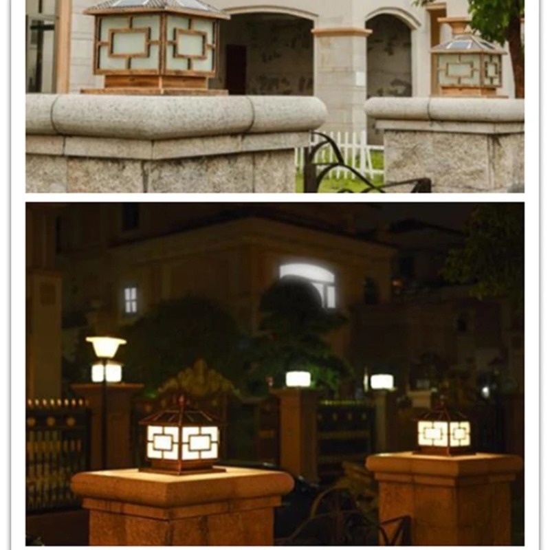 โคมไฟเสาประตูหลักพลังงานแสงอาท - Outdoor Lighting Mains Powered บทวิจารณ์และราคา