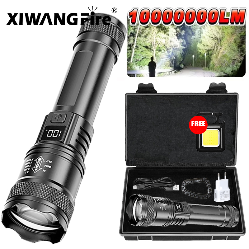 ไฟฉาย LED Ultra Bright 2000LM  - Outdoor Lighting Black บทวิจารณ์และราคา