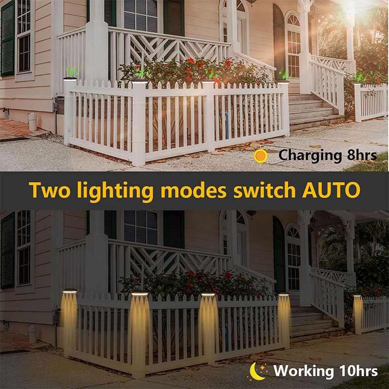 ไฟ LED พลังงานแสงอาทิตย์คอลัมน - Post Cap Light บทวิจารณ์และราคา