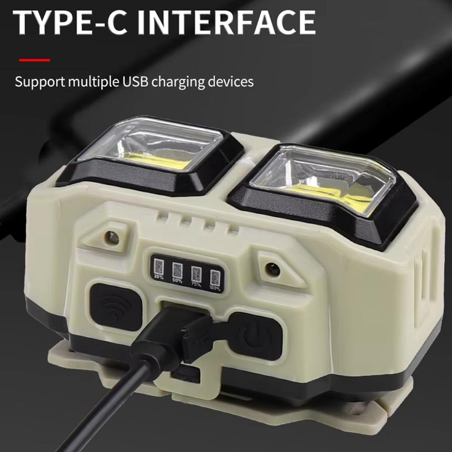 COB LED ไฟหน้าแบบชาร์จไฟได้, ไ - Outdoor Lighting Repair บทวิจารณ์และราคา