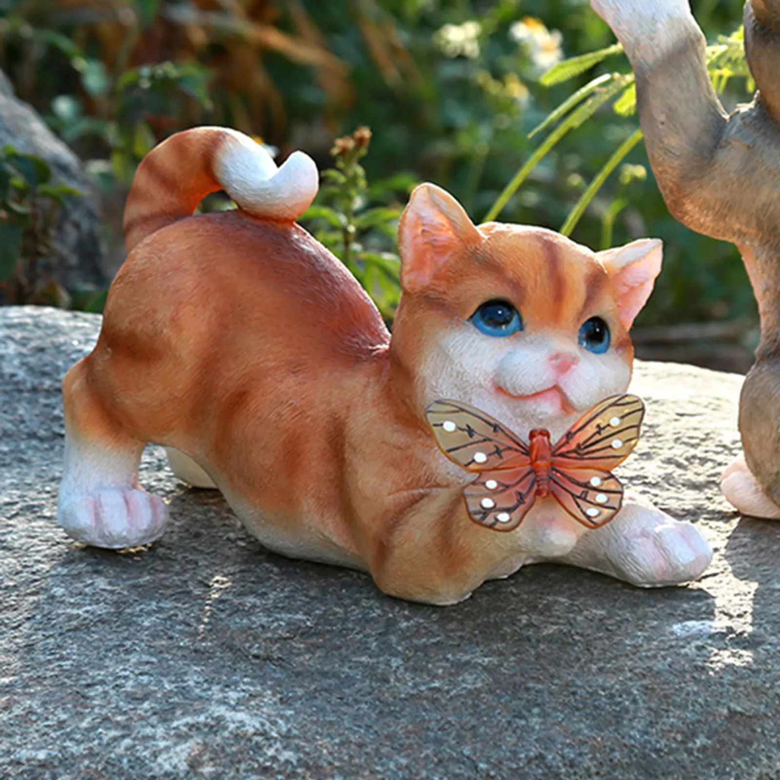 กลางแจ้งแมวประติมากรรมFigurine - Landscape Spike Light บทวิจารณ์และราคา