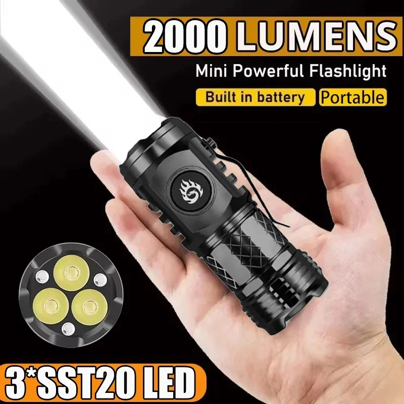 ไฟฉายยุทธวิธีพลังสูง 3LED ขนาด - Outdoor Lighting Ideas For Party บทวิจารณ์และราคา